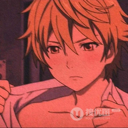 略带伤感的手绘插画动漫头像，以及男生霸气冷酷的个性图片