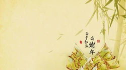 传统节日习俗端午节卡通插画桌面壁纸图片
