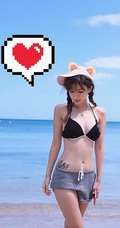 真正线条感纤细线条，香港气质女生樂宜LokYi气质自拍旅游生活照图片