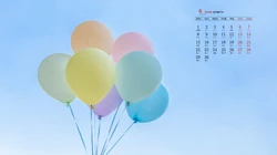 给这个夏日来点清凉的小清新壁纸吧，精选2020年6月日历壁纸图片