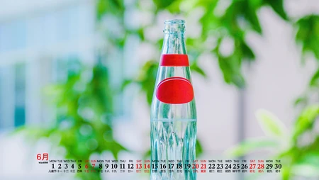 给这个夏日来点清凉的小清新壁纸吧，精选2020年6月日历壁纸图片