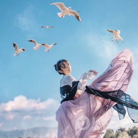 让人看着很舒服的森系女生头像图片