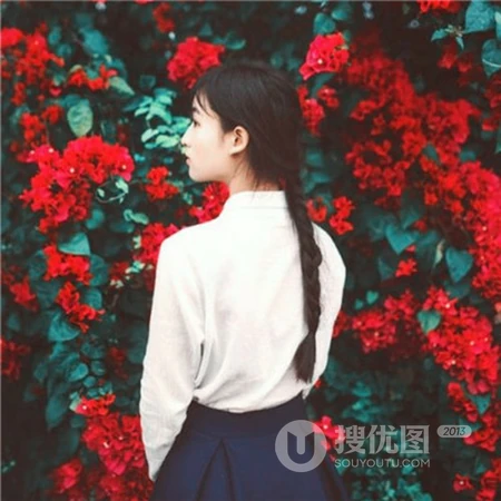 让人看着很舒服的森系女生头像图片