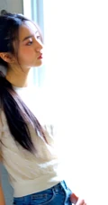 木村光希长发及腰甜美写真照片