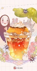 宫崎骏治愈系插画作品，超可爱的龙猫等人物插画图片