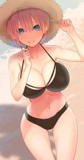 《五等分的花嫁》气质人物女主角中野一花好看壁纸图片