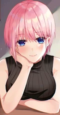 《五等分的花嫁》气质人物女主角中野一花好看壁纸图片