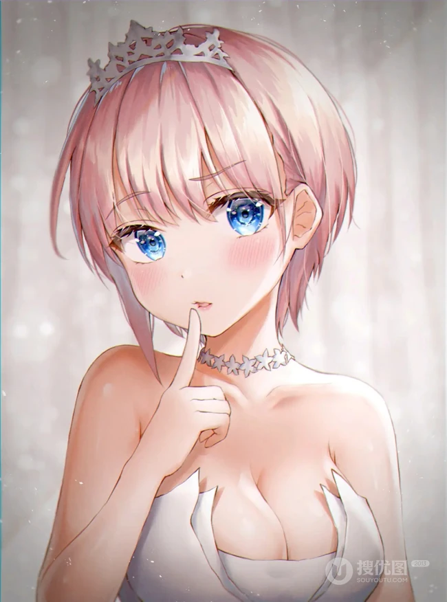 《五等分的花嫁》气质人物女主角中野一花好看壁纸图片
