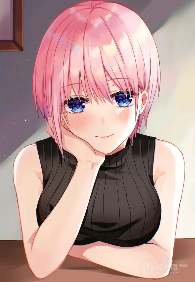 《五等分的花嫁》气质人物女主角中野一花好看壁纸图片
