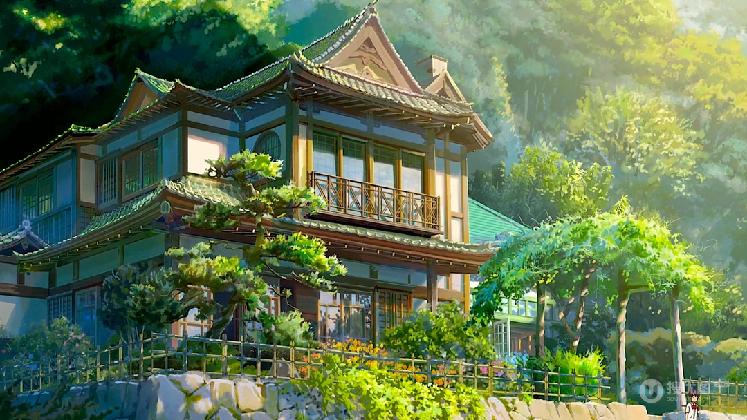 超虚幻，想象力丰富的唯美场景动漫插画壁纸图片