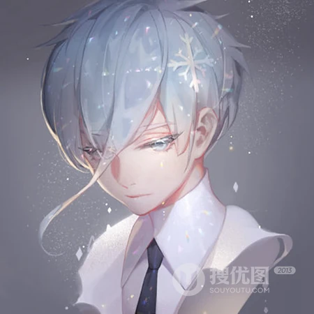 水晶动漫男女生创意头像