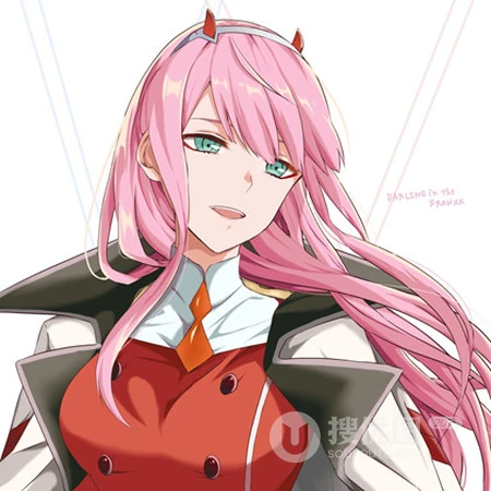 潇洒的动漫少女手绘插画头像图片