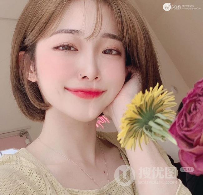 可甜可撩甜美型短发妹子告诉你，什么才是小可爱短发的魅力 第13张