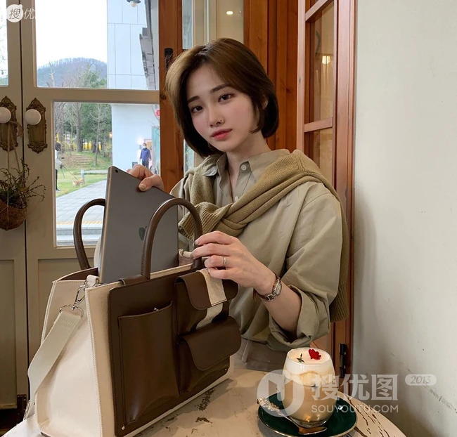 可甜可撩甜美型短发妹子告诉你，什么才是小可爱短发的魅力 第3张