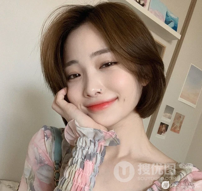 可甜可撩甜美型短发妹子告诉你，什么才是小可爱短发的魅力 第12张
