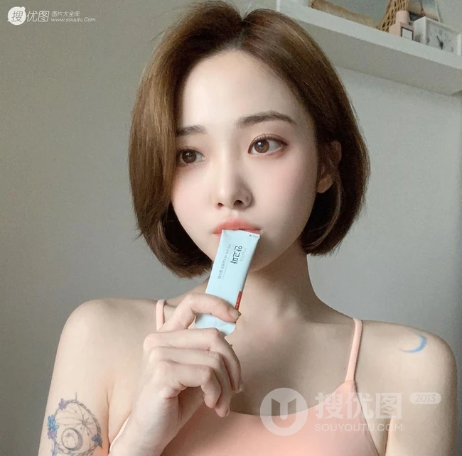 可甜可撩甜美型短发妹子告诉你，什么才是小可爱短发的魅力 第1张