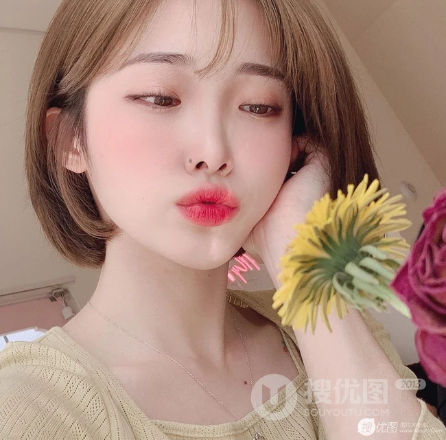 可甜可撩甜美型短发妹子告诉你，什么才是小可爱短发的魅力 第9张