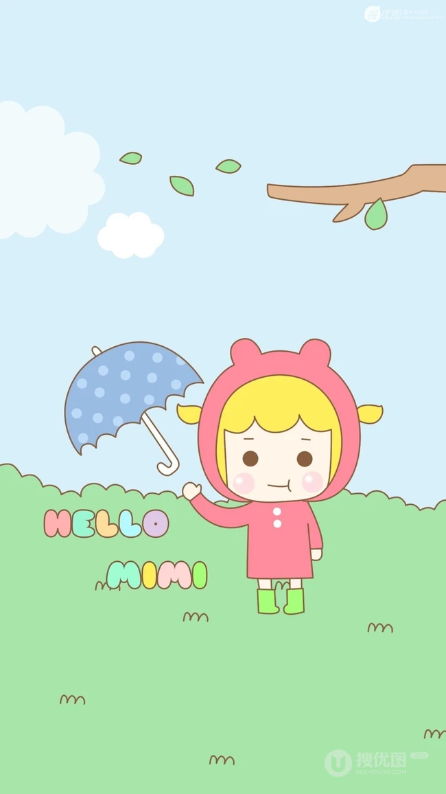 宫崎骏动漫里的可爱卡通龙猫和小女孩图片