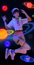 集原美，各种装扮的集原美高清壁纸图片