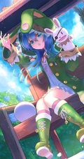 《约会大作战》蓝发少女四糸乃可爱萌美图图集