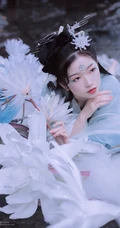 古风女生合集，古装汉服美人唯美摄影艺术图片图集
