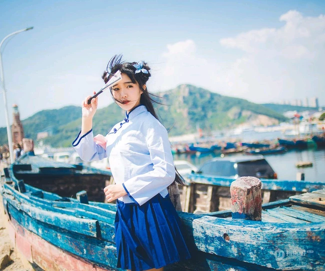 古风女生合集二，华夏古装汉服美人唯美摄影艺术图集