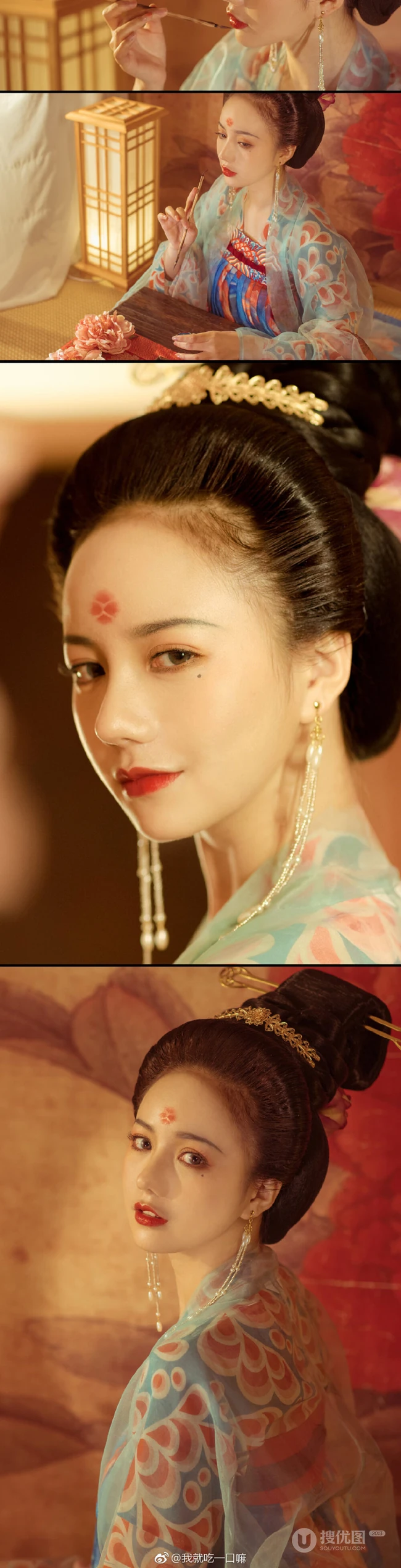 古风女生合集二，华夏古装汉服美人唯美摄影艺术图集