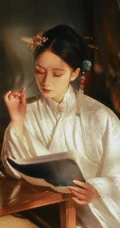 古风女生合集二，华夏古装汉服美人唯美摄影艺术图集