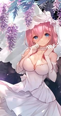 中野三玖图片，《五等分的花嫁》动漫女生中野三玖图片