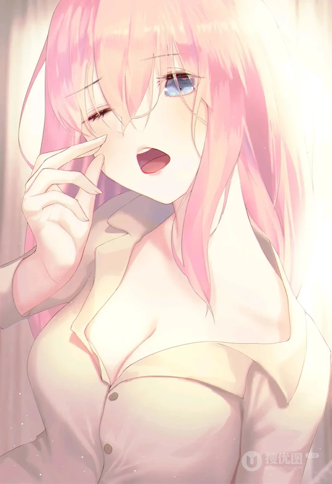 中野三玖图片，《五等分的花嫁》动漫女生中野三玖图片