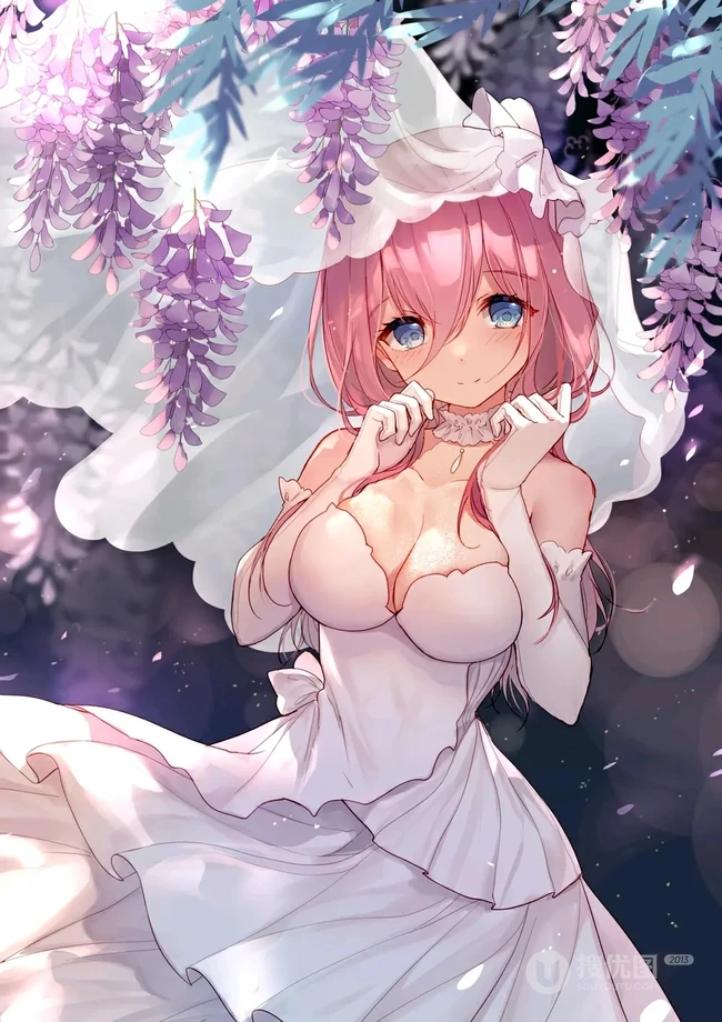 中野三玖图片，《五等分的花嫁》动漫女生中野三玖图片