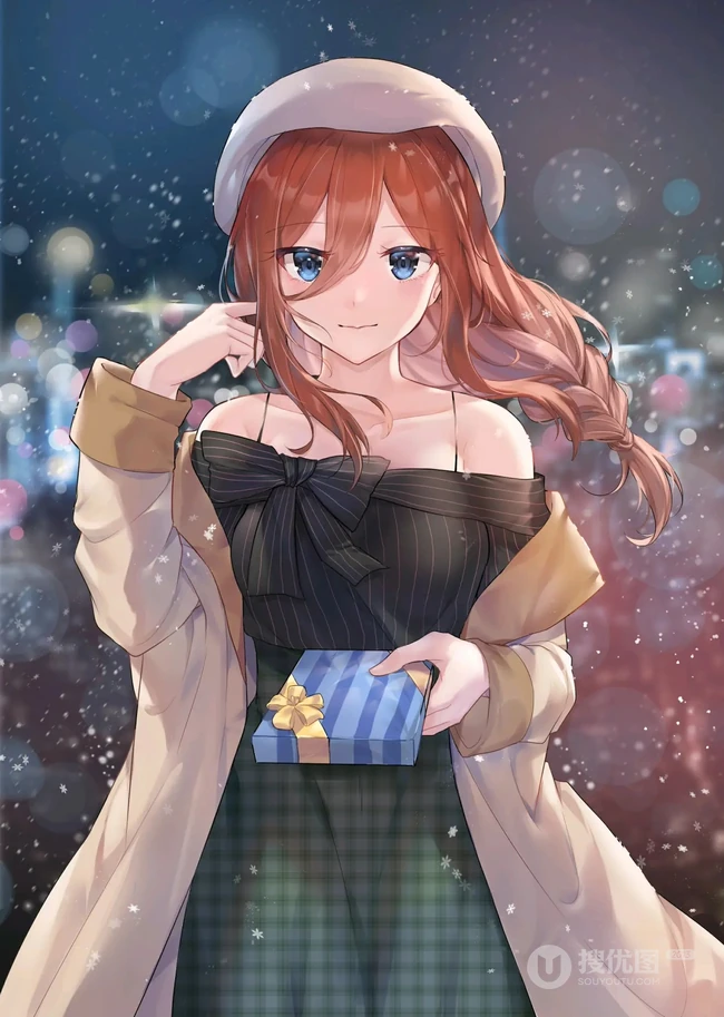 中野三玖图片，《五等分的花嫁》动漫女生中野三玖图片