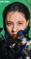 宋妍霏酷而美杂志写真图片，呈现简洁利落，刚柔并济的魅力