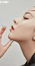 宋妍霏酷而美杂志写真图片，呈现简洁利落，刚柔并济的魅力