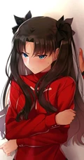 动漫少女远坂凛图片
