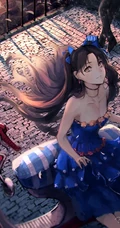 动漫少女远坂凛图片