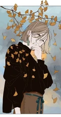 戴着耳饰耳环的漂亮时尚个性都市女孩手绘插画图片