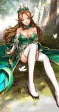 王者荣耀人物图片，精选女性角色的王者荣耀人物插画美图