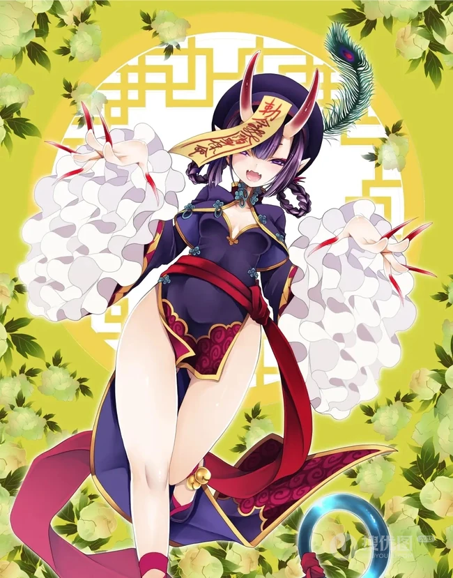 手游《Fate/Grand Order》中的酒吞童子气质美图