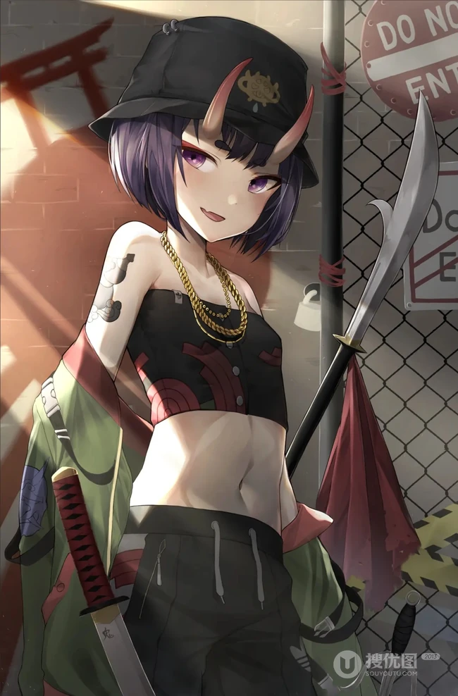 手游《Fate/Grand Order》中的酒吞童子气质美图