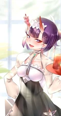 手游《Fate/Grand Order》中的酒吞童子气质美图