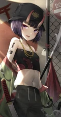 手游《Fate/Grand Order》中的酒吞童子气质美图
