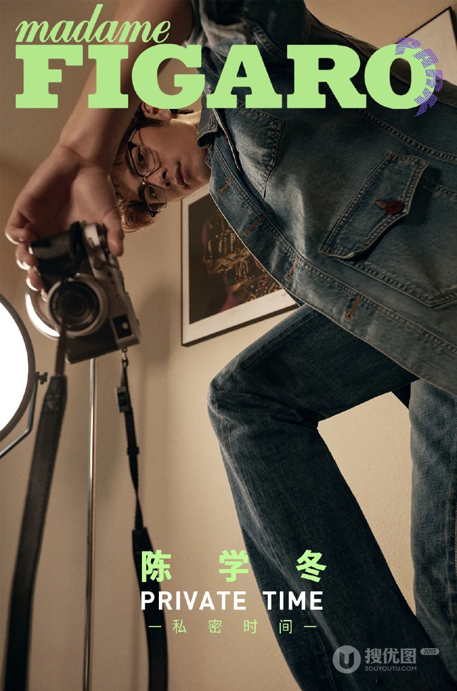 陈学冬私密时间主题杂志写真秀肌肉腹肌匀称身形图片