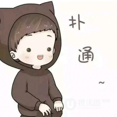 心有灵犀搞笑小可爱卡通人物情侣配对一左一右头像图片