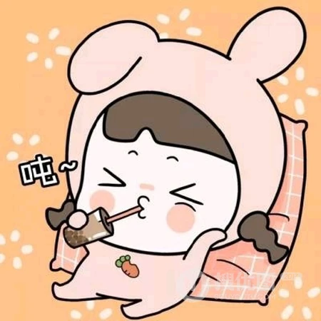 心有灵犀搞笑小可爱卡通人物情侣配对一左一右头像图片