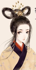 不同朝代女人的发髻发型精美好看手绘插画图片