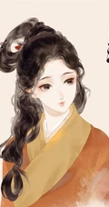 不同朝代女人的发髻发型精美好看手绘插画图片