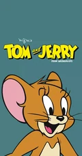 《猫和老鼠》里的小老鼠JERRY可爱手机壁纸图片