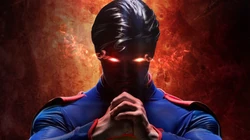 DC漫画几乎无敌的BUG人物&ldquo;超人&rdquo;原画桌面壁纸