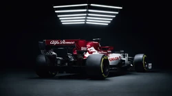 F1方程式赛车&ldquo;阿尔法&middot;罗密欧（Alfa Romeo C39）&rdquo;高清车库静态桌面壁纸